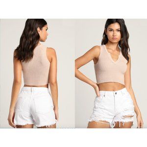 Free People Maggie Mid Rise White Denim Shorts Distressed